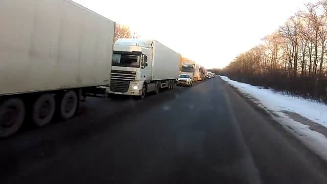 Федеральная трасса м5 26.02.17 дороги нет пробка с Рязани смотреть онлайн