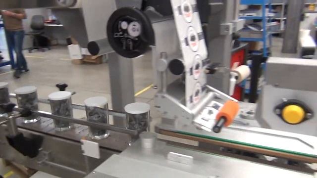 Combi Labelling system for jars | Top&Seal + Side&Wrap смотреть онлайн