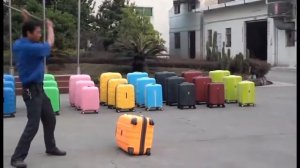 Чемодан из Поликарбоната Baudet Неубиваемый! Краш тест чемодана