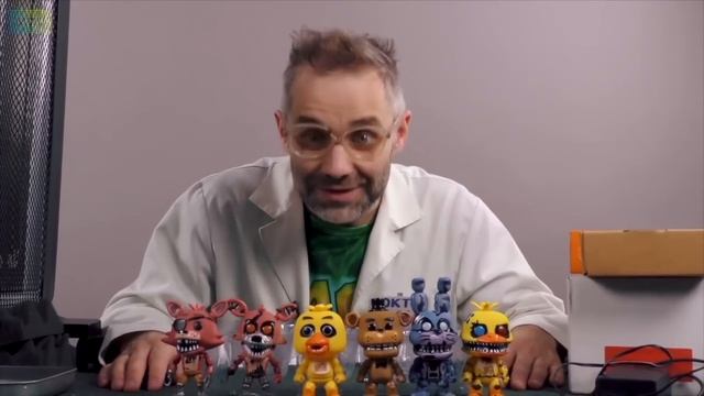 ДОКТОР ЗЛЮ И АНИМАТРОНИКИ FNAF FUNKO POP: ТВИСТЕД ЭЛЛА, ТЕОДОР, РОКСТАР ФРЕДДИ ФНАФ - СБОРНИК!