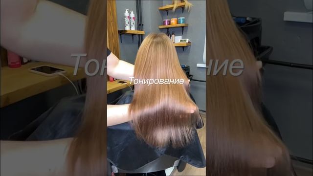 Тонирование безаммиачной краской. #тонированиеволос #окрашиваниеволос #москва #уходзаволосами смотреть онлайн