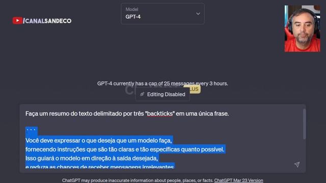 ENGENHARIA de PROMPTS com o CHAT GPT - Link da Descrição смотреть онлайн