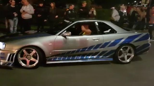 Arriving Skyline R34 Fast & Furious (Paul Walker) смотреть онлайн