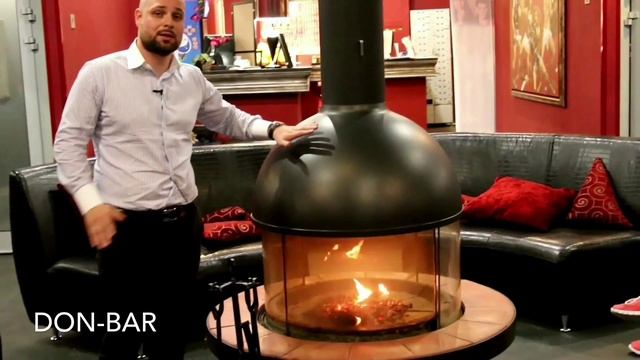 Hi-Tech камин 83-123O (Don-Bar, Бельгия) в фитнес-клубе SPARTA смотреть онлайн