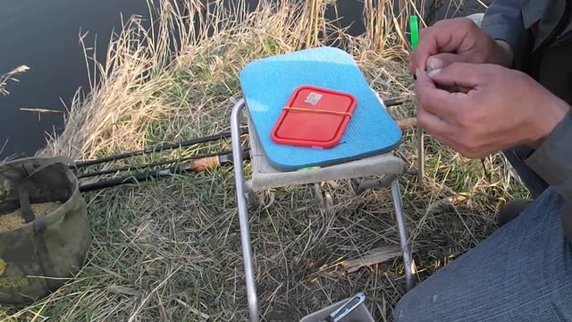 С фидером на реку с ночевкой, за сазаном. смотреть онлайн