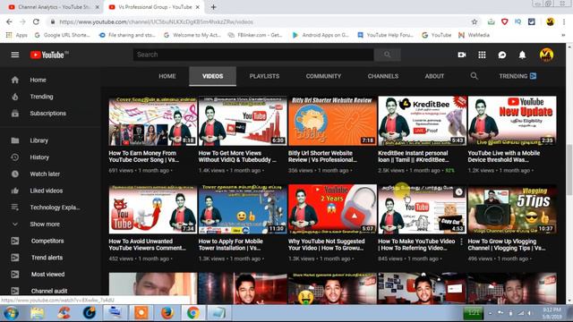 How To Get More Organic Views On YouTube | Vs Professional Group | Tamil смотреть онлайн