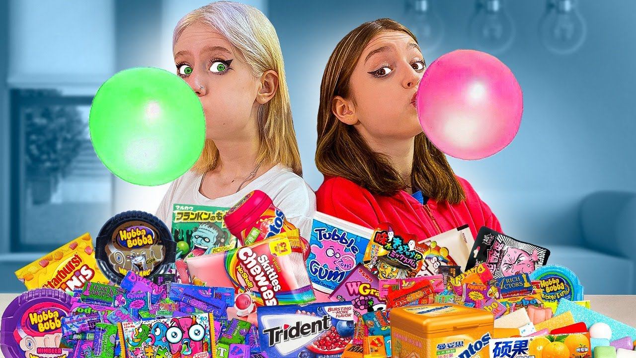 Пробуем ЖВАЧКИ со Всего МИРА!! смотреть онлайн