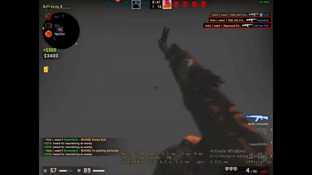 144HZ CSGO MOMENTS #1 (first attempt at video editing) смотреть онлайн