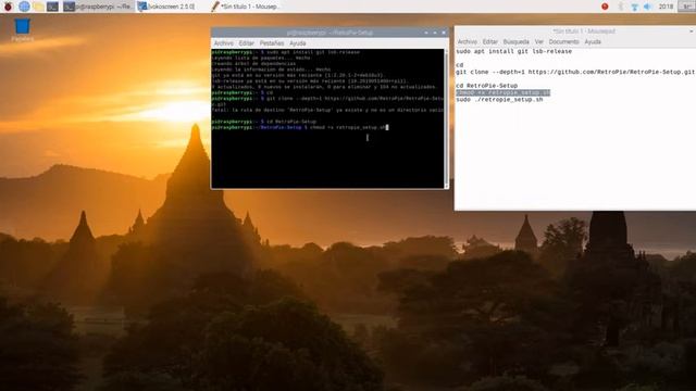 Como instalar RetroPie desde el terminal raspberry pi смотреть онлайн
