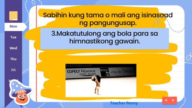 PANG-ISAHANG KILOS O GALAW GAMIT ANG RIBBON,HOOP AT BOLA/PE 3 Q4 WEEK3-4 смотреть онлайн