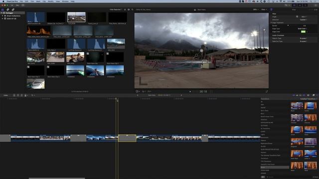 INTRO TO TRANSITIONS & FADES TO BLACK for Final Cut Pro [+fix transitions error] смотреть онлайн