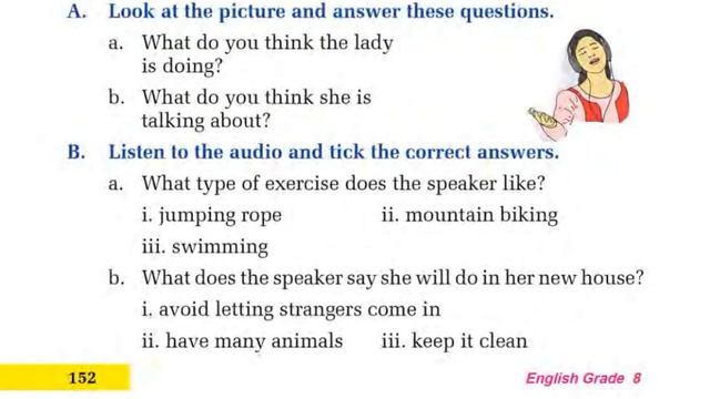 GRADE 8 NEW ENGLISH LISTENING | NEW COURSE | смотреть онлайн