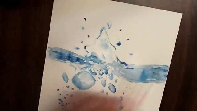 Drawing ice cubes/ Рисуем кубики льда смотреть онлайн