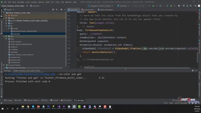 Flutter Tutorial - Multiple Video Firebase смотреть онлайн