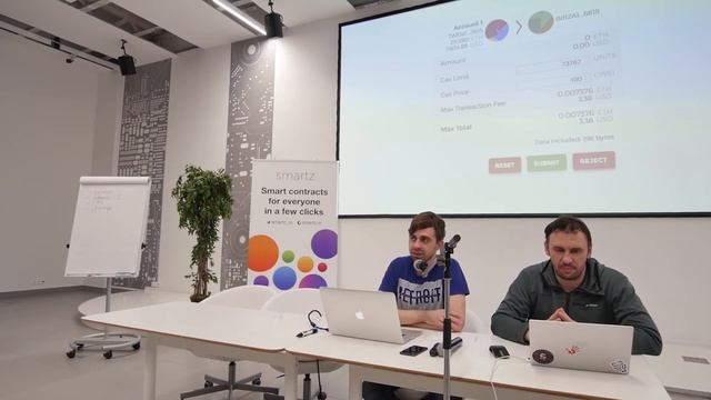 Смарт-контракты: создаем конструктор на платформе Smartz. ESCW003 15/03/18 by SMARTZ.io смотреть онлайн