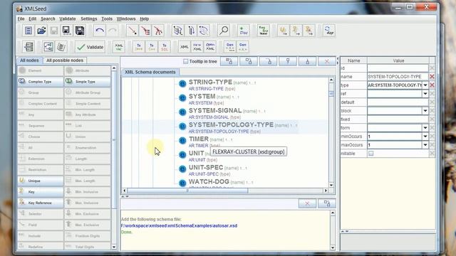 XMLSeed XML Schema Graph Generator смотреть онлайн