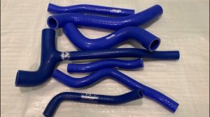 Комплект патрубков системы охлаждения двигателя и печки Шевроле Нивы, расширительного бачка (2123)