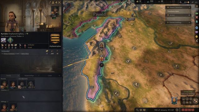 Crusader Kings 3 - Greek Cyprus #30 - Scheming against the Emperor смотреть онлайн