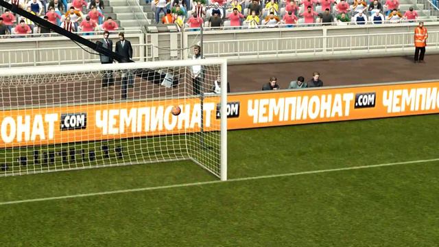 Красивый Гол Роналду в PES 13 DEMO смотреть онлайн