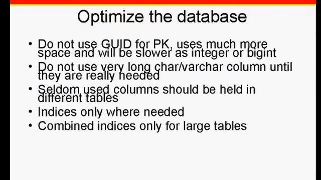 Firebird Training for DB Admins: 20 Optimizing the database & database performance смотреть онлайн