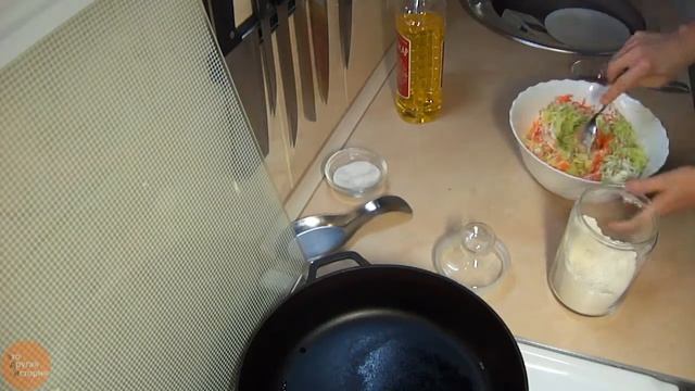 Оладьи из кабачков. Вкусно, сытно, быстро. смотреть онлайн