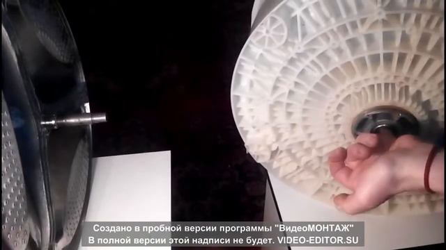 Установка барабана стиральной машины samsung R843 смотреть онлайн