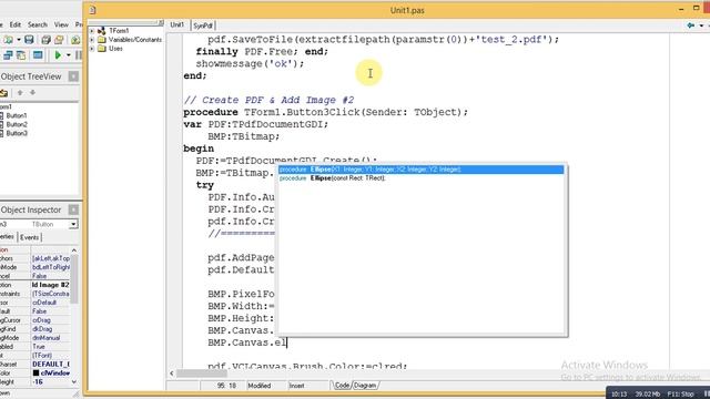 How to append an image into PDF with delphi & SynPDF смотреть онлайн