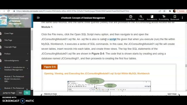 CIS15 Running a sql script to create a database смотреть онлайн