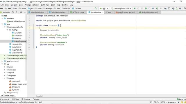 Android Get Nearby Locations Using RestAPI and MS-SQL DB Part 2 смотреть онлайн