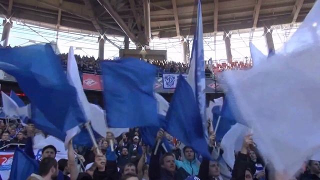 спартак москва 1:0 ФК Динамо Москва (Обзор трибуны) смотреть онлайн