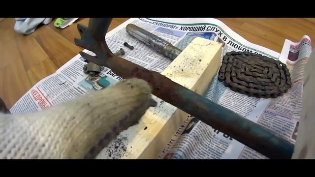 Восстановление мопеда ПВЗ МВ-18 / часть 1 / NICE-CAR.RU смотреть онлайн