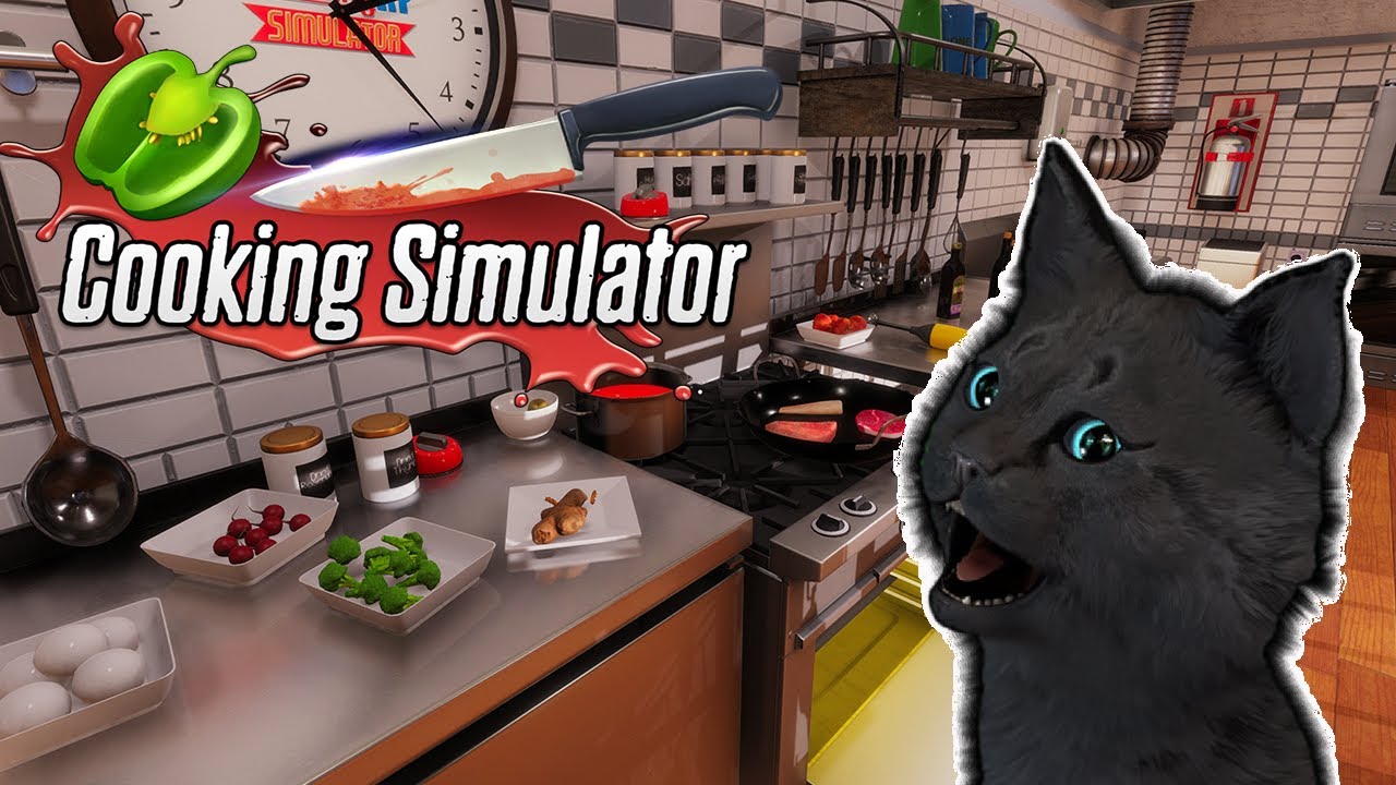 ОТКРЫВАЕМ СВОЮ ПЕКАРНЮ С ГОВОРЯЩИМ СУПЕР КОТОМ ? Cooking Simulator смотреть онлайн