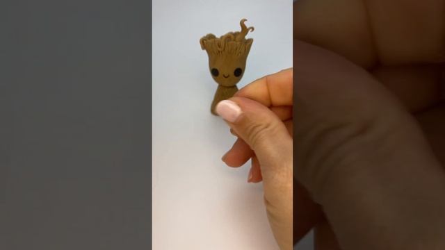 Лепим Грута из Деревянной Глины Wood Clay