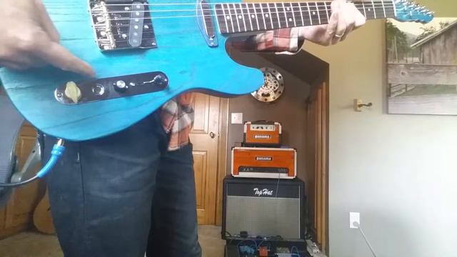 Aquamarine Custom Telecaster - Fishman Fluence Greg Koch Telecaster Pickups & Panama Marauder смотреть онлайн