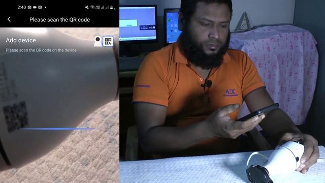 Wifi bulb camera configuration || How to Set Up V380 Camera || v380 pro panoramic camera configure смотреть онлайн