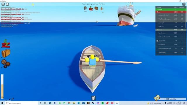 Rescue ship! [sinking ship:roblox britannic] (roblox) смотреть онлайн