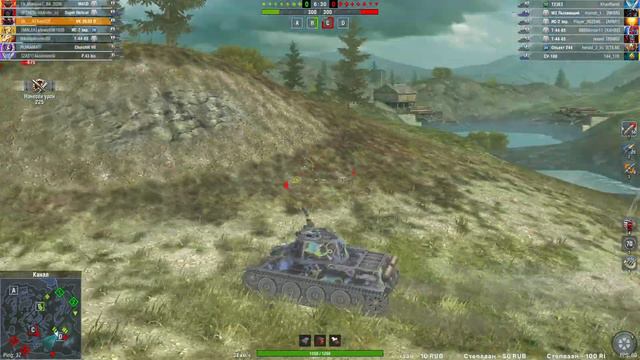 7 LVL. Качаем ЛТ и СТ в Tanks Blitz смотреть онлайн