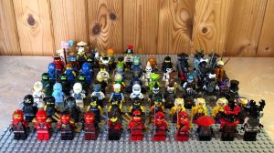 Обзор моей коллекции минифигурок Lego Ninjago 2020