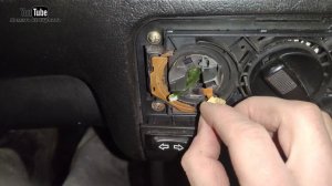 Ремонт регулятора оборотов печки Фольксваген Гольф 3 | Не работает переключатель печки volkswagen