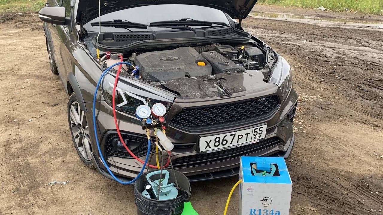 Лада Веста в обвесе YUROL / Заправляем красотку смотреть онлайн