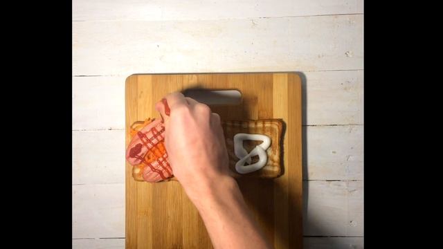 Такой сэндвич приготовить МОЖЕТ КАЖДЫЙ.Бутерброд как ХОТ-ДОГ смотреть онлайн