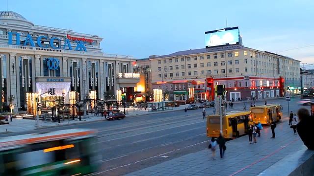 Екатеринбург. Площадь 1905 года. Таймлапс. Timelapse. смотреть онлайн