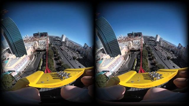 Las Vegas Roller Coaster - 3D VR180 смотреть онлайн