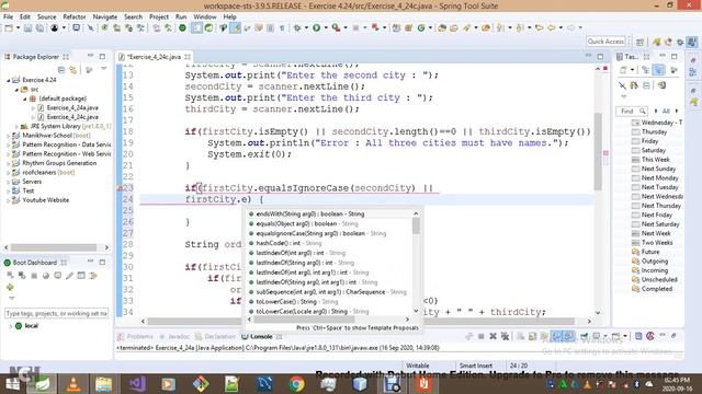Introduction To Java Programming Exercise 4 24c смотреть онлайн