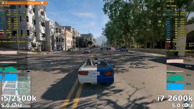 i5 2500k OC 5.0 GHz vs i7 2600k OC 5.0 GHz in Test in 13 Games | Hyper Threading ON vs OFF смотреть онлайн