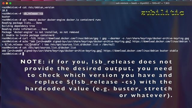A Linux Story: Install Docker on Debian смотреть онлайн