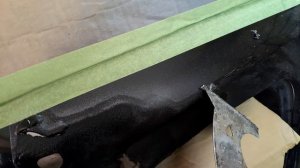 Смывка краски Боди 700. Body 700. Эффект от смывки на металле.