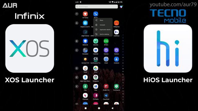 XOS Launcher VS HiOS Launcher | Which One Is Better Launcher? | Differences And Similarities | 2020
