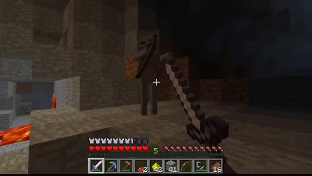 Первый выход в незер закончился "удачно" в Minecraft || 8 смотреть онлайн