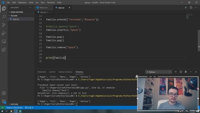Curso de Python para iniciantes #06 - Collections, Lists e Tuples смотреть онлайн